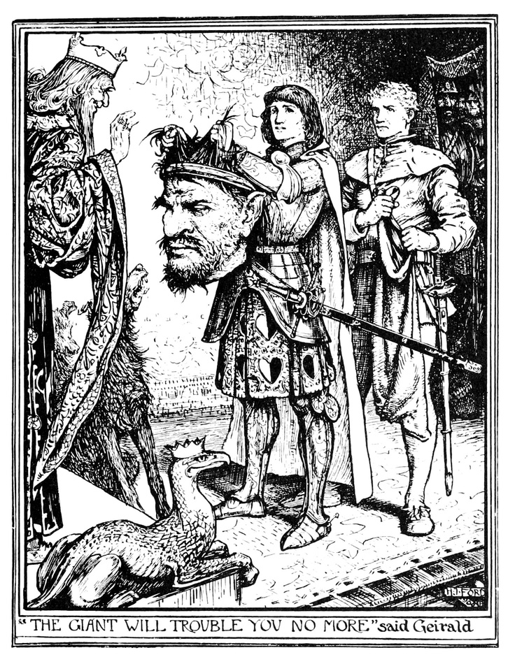 Henry Justice Ford – The brown fairy book, edited by Andrew Lang, 1904 (illustration 3)
